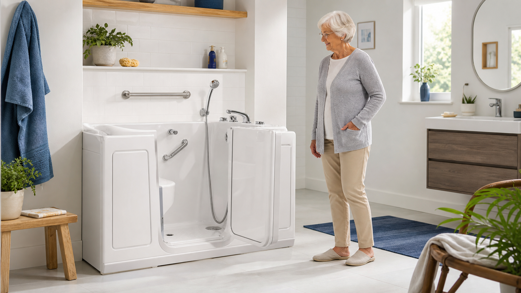 Baignoire à porte : avantages, inconvénients et alternatives à connaître