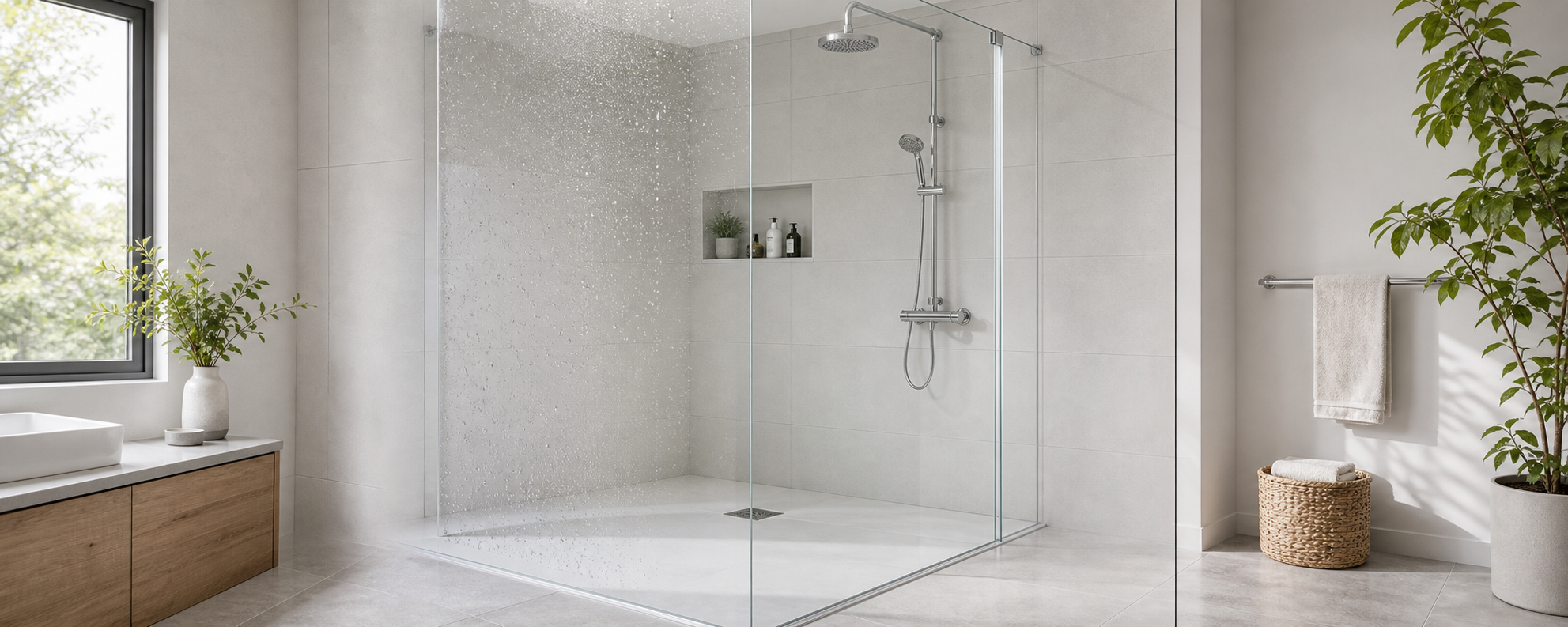 Nettoyage des parois en verre : astuces efficaces pour une douche impeccable